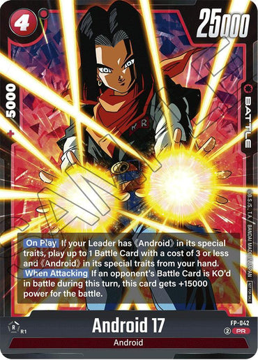 Android 17 (FB-042) [Fusion World Promotion Cards] (ONLINE ORDER ONLY)