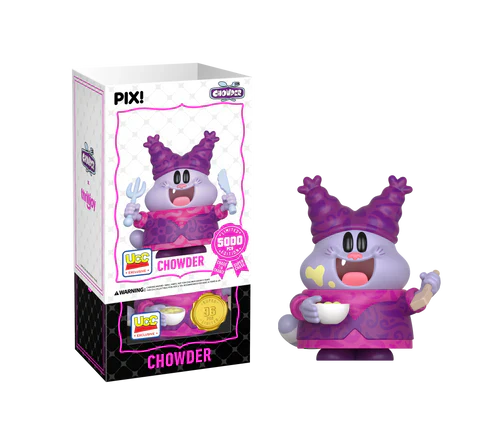 [Thrilljoy] [EXCLUSIVE] CHOWDER PIX! Chowder LE5000 PIX Vinyl Figure (1 in 6 Chance at Chase) (ONLINE ORDER ONLY)