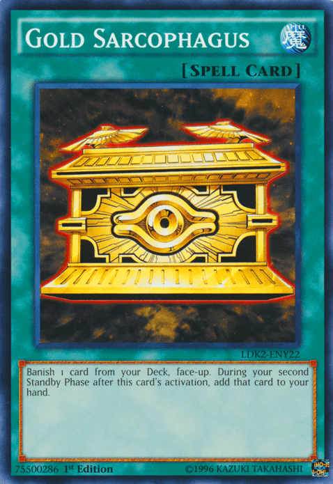 Gold Sarcophagus [LDK2-ENY22] Common (ONLINE ORDER ONLY)