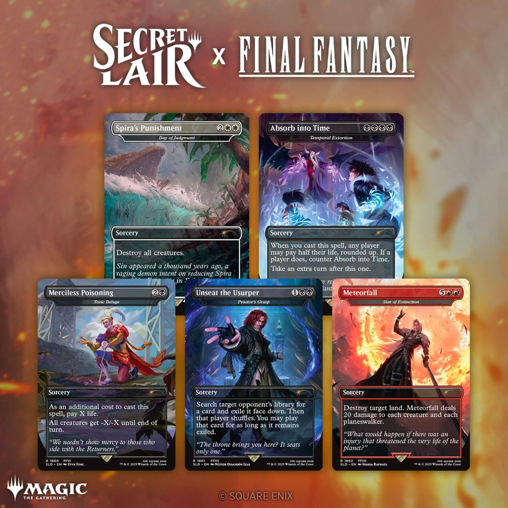 Secret Lair x FINAL FANTASY: Game Over - Non-Foil Edition [SLD] (ONLINE ORDER ONLY)