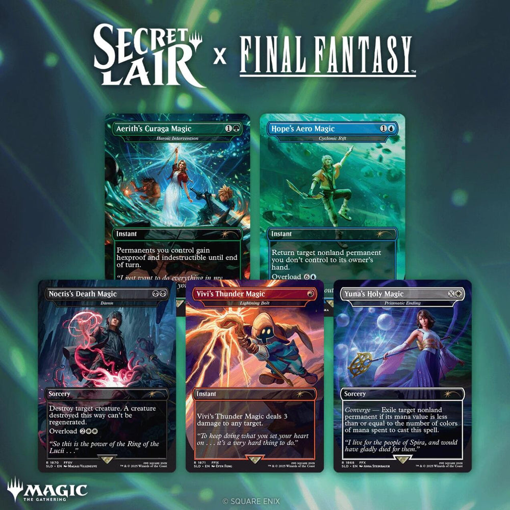 Secret Lair x FINAL FANTASY: Grimoire - Non-Foil Edition [SLD] (ONLINE ORDER ONLY)