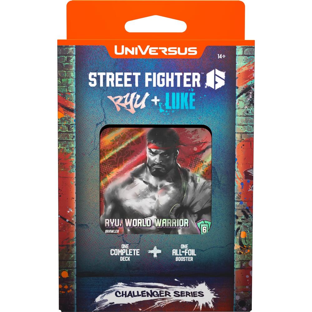 Challenger Series Deck: Ryu + Luke (ONLINE ORDER ONLY)