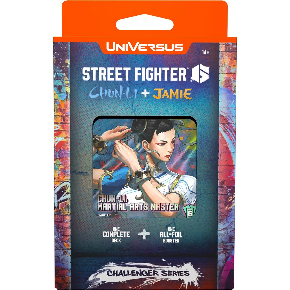 UniVersus Street Fighter Chun li + Jamie Challenger Series Deck