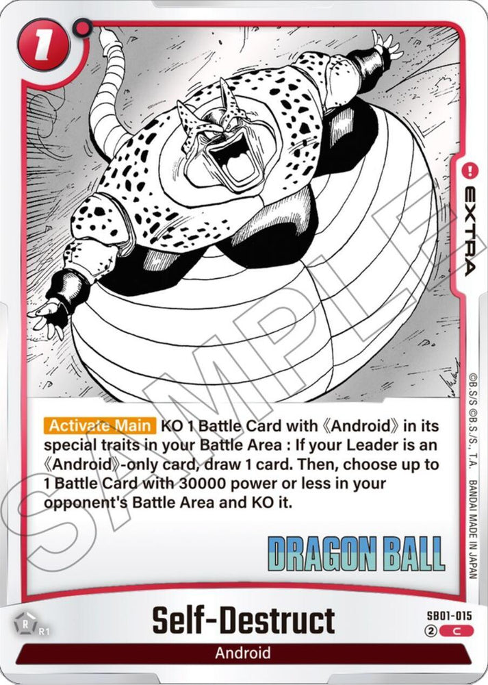 Self-Destruct [Manga Booster 01] (ONLINE ORDER ONLY)