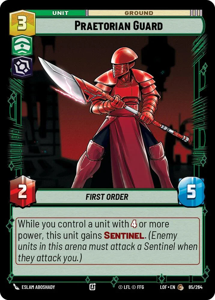 Praetorian Guard (85/264) (85/264) [Legends of the Force] (ONLINE ORDER ONLY)