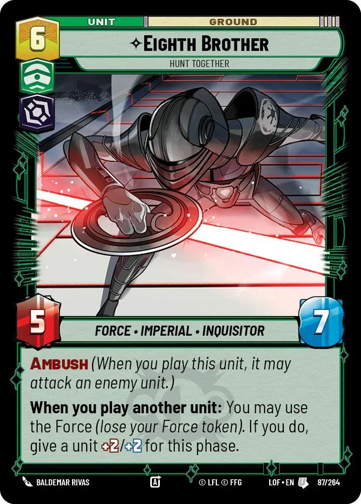 Eighth Brother - Hunt Together (87/264) (87/264) [Legends of the Force] (ONLINE ORDER ONLY)