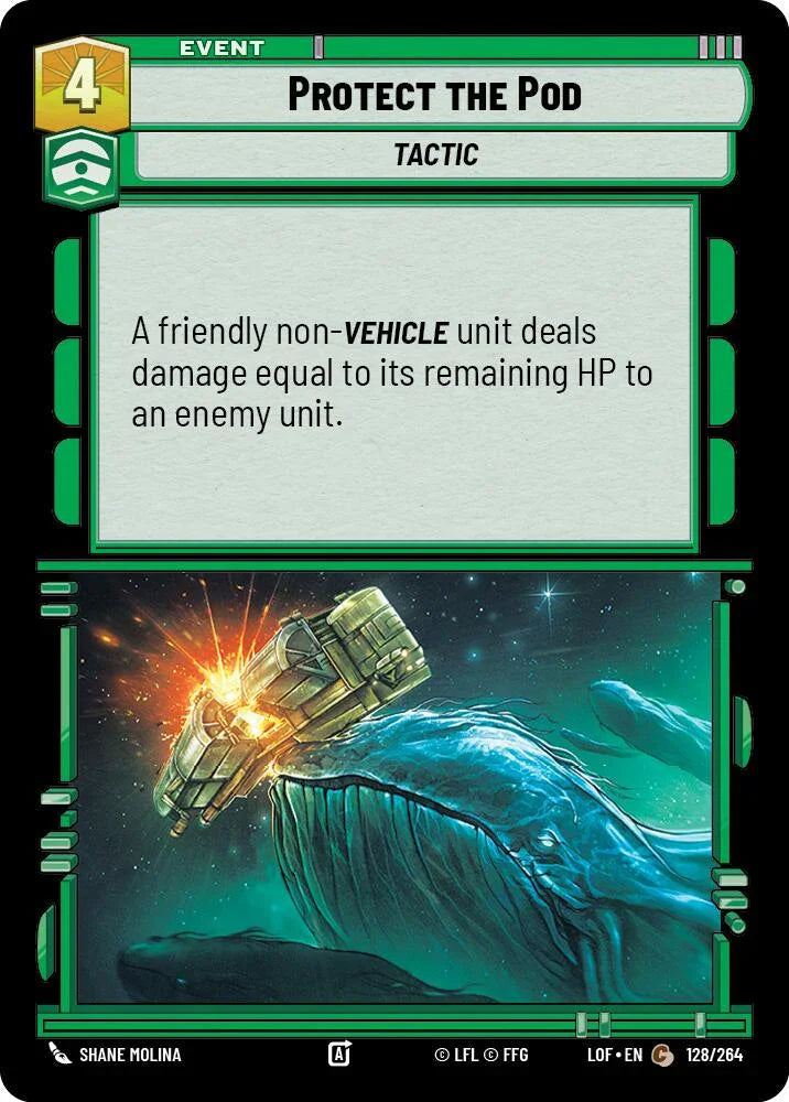 Protect the Pod (128/264) (128/264) [Legends of the Force] (ONLINE ORDER ONLY)