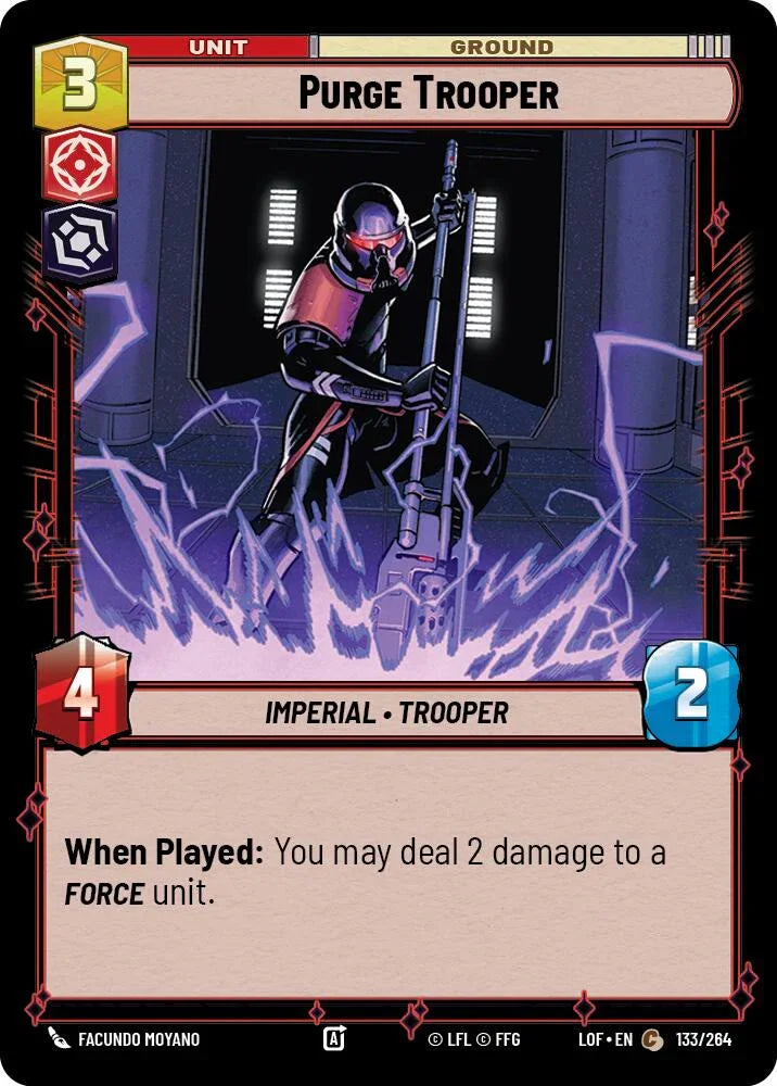 Purge Trooper (133/264) (133/264) [Legends of the Force] (ONLINE ORDER ONLY)