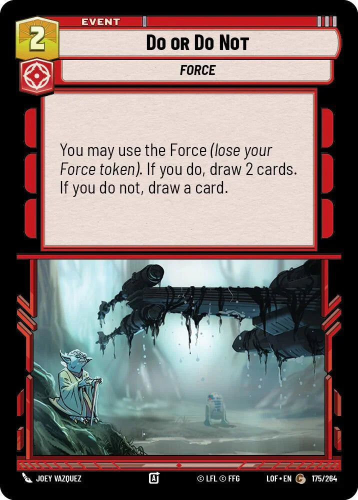 Do or Do Not (175/264) (175/264) [Legends of the Force] (ONLINE ORDER ONLY)