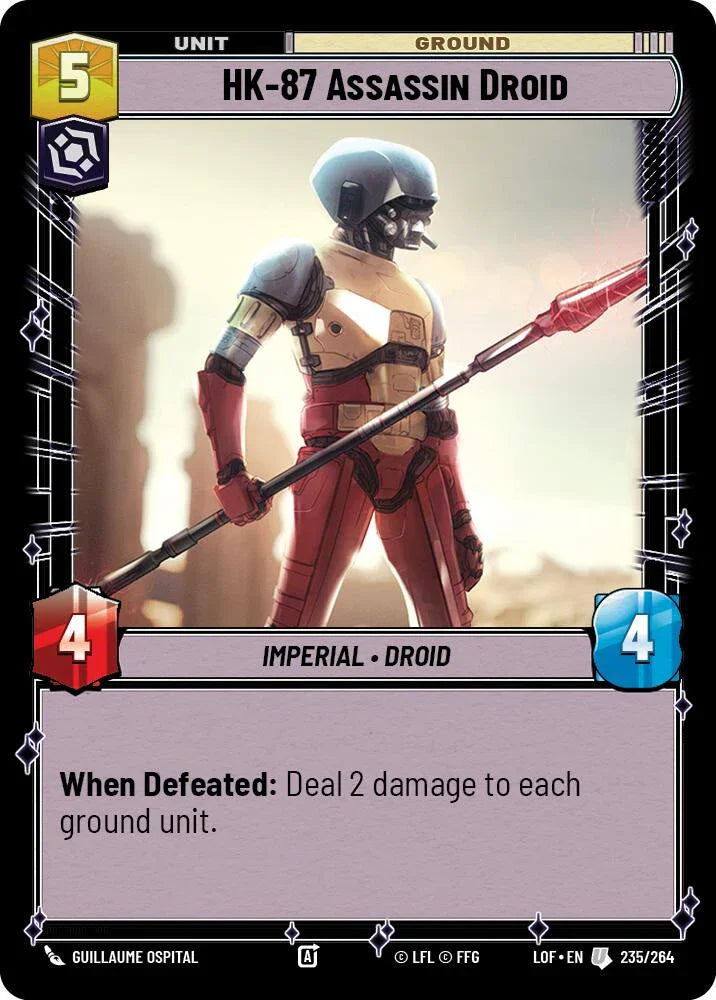 HK-87 Assassin Droid (235/264) (235/264) [Legends of the Force] (ONLINE ORDER ONLY)