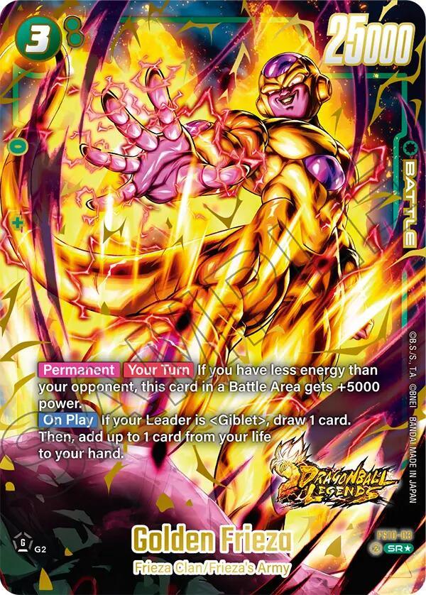 Golden Frieza (Bonus Pack Alternate Art) [Starter Deck: Giblet] (ONLINE ORDER ONLY)