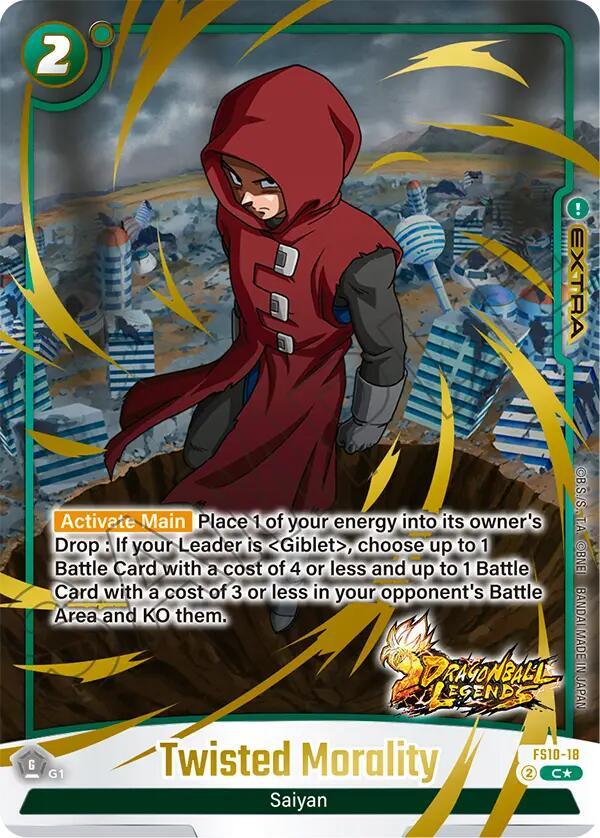 Twisted Morality (Bonus Pack Alternate Art) [Starter Deck: Giblet] (ONLINE ORDER ONLY)