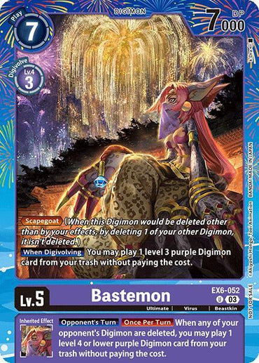 Bastemon [EX6-052] (Regulation Battle Vol. 2) [Promotion Cards] (ONLINE ORDER ONLY)