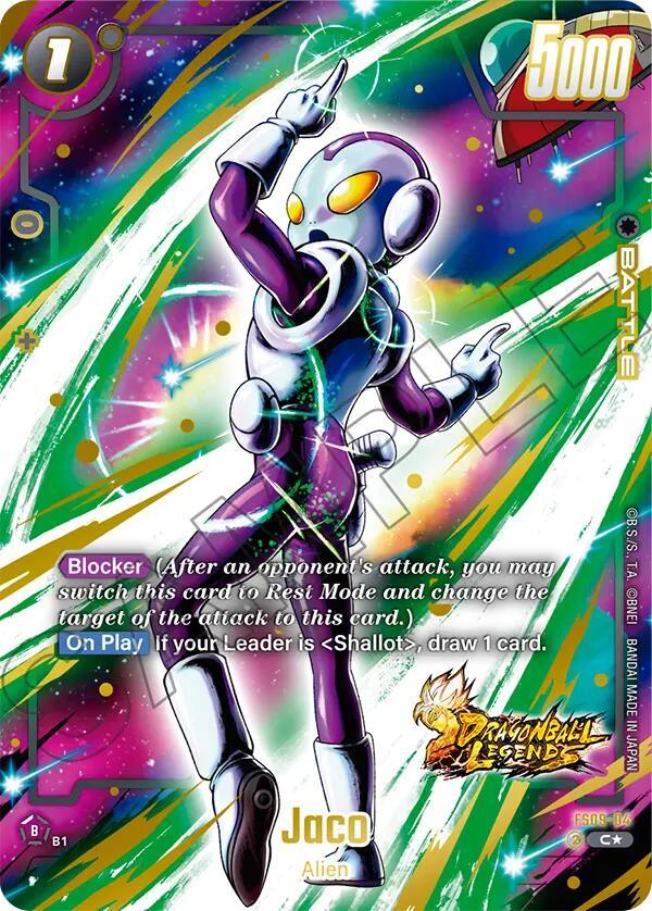 Jaco (Bonus Pack Alternate Art) [Starter Deck: Shallot] (ONLINE ORDER ONLY)