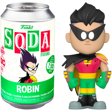 Funko Soda Robin (Teen Titans, International, Sealed) **Shot at Chase** (Online Order Only)