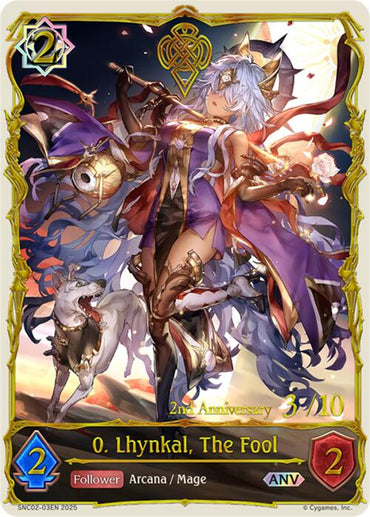 0. Lhynkal, The Fool (ANV) (SNC02-03EN) [Gods of the Arcana]