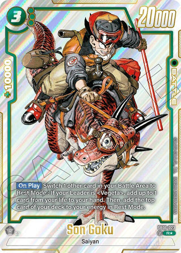 Son Goku (SB01-023) (Alternate Art) [Manga Booster 01] (ONLINE ORDER ONLY)