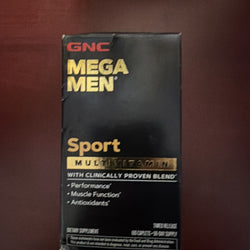 GNC Mega Men Sport Multivitamin | Performance, Muscle 180 Count (Pack of 1) (ONLINE ORDER ONLY)