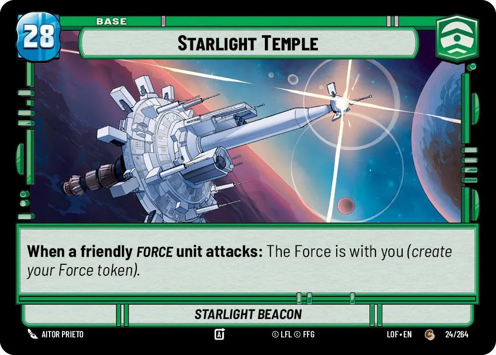 Starlight Temple // Experience (024/264 // T01/T03) (024/264 // T01/T03) [Legends of the Force] (ONLINE ORDER ONLY)