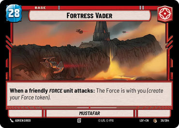 Fortress Vader // Shield (026/264 // T02/T03) (026/264 // T02/T03) [Legends of the Force] (ONLINE ORDER ONLY)