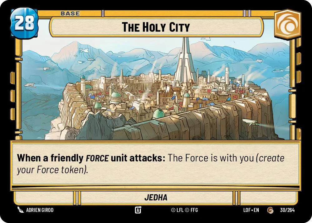 The Holy City // Experience (030/264 // T01/T03) (030/264 // T01/T03) [Legends of the Force] (ONLINE ORDER ONLY)