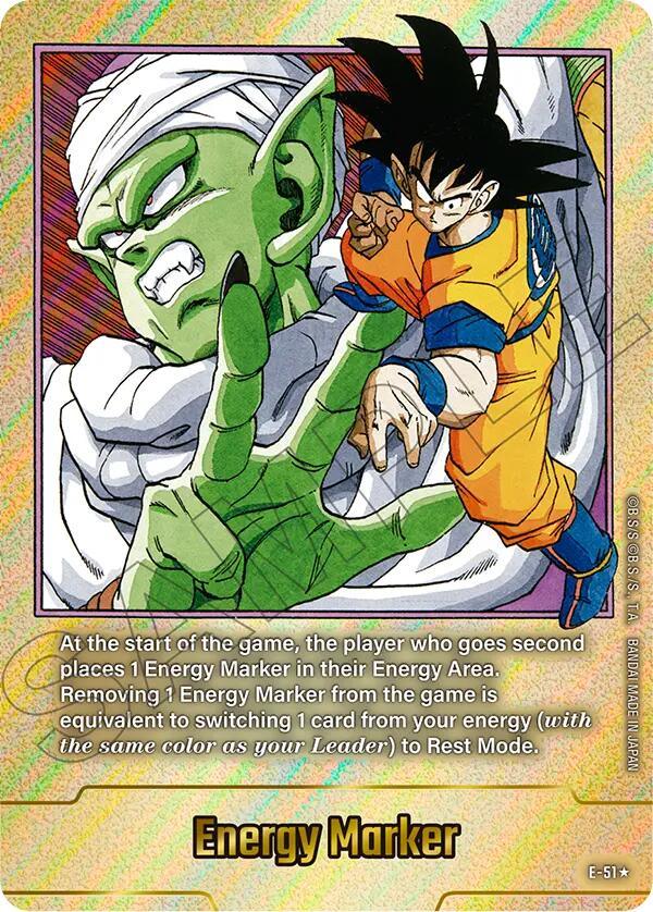 Energy Marker (E-51) (Gold) [Fusion World Energy Markers] (ONLINE ORDER ONLY)