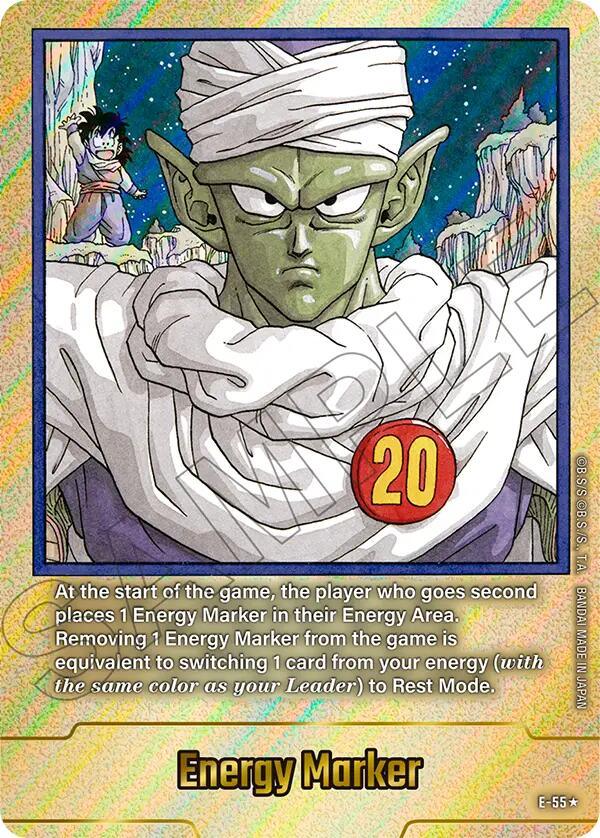 Energy Marker (E-55) (Gold) [Fusion World Energy Markers] (ONLINE ORDER ONLY)