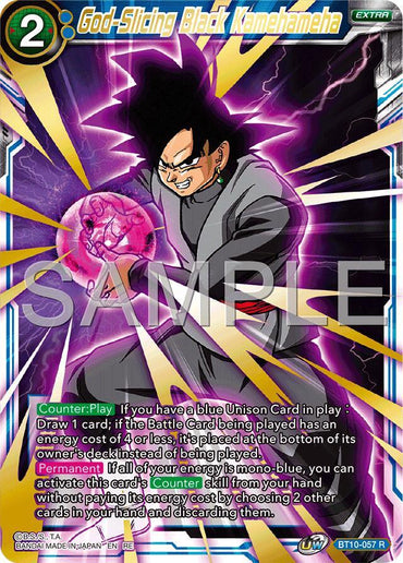 God-Slicing Black Kamehameha (Reprint) (BT10-057) [Premium Anniversary Box 2025] (ONLINE ORDER ONLY)