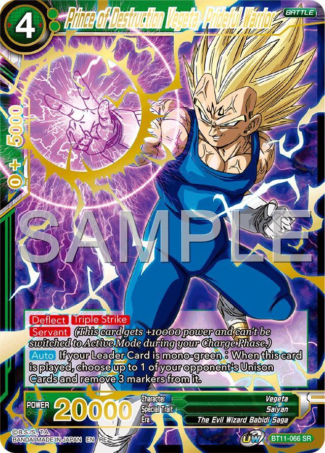 Prince of Destruction Vegeta, Prideful Warrior (Reprint) (BT11-066) [Premium Anniversary Box 2025] (ONLINE ORDER ONLY)