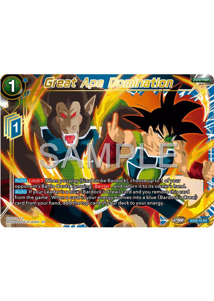 Great Ape Domination (EX25-10) [Premium Anniversary Box 2025] (ONLINE ORDER ONLY)