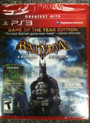 Batman: Arkham Asylum [Game of the Year Greatest Hits] - Playstation 3 (ONLINE ORDER ONLY)