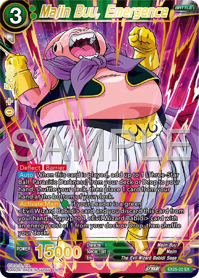 Majin Buu, Emergence (EX25-22) [Premium Anniversary Box 2025] (ONLINE ORDER ONLY)