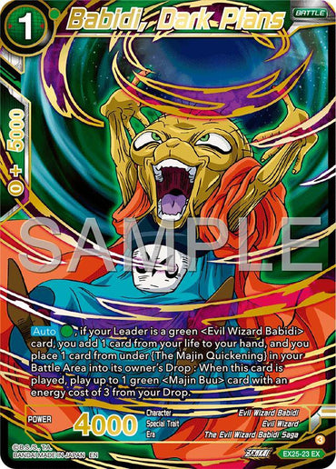 Babidi, Dark Plans (EX25-23) [Premium Anniversary Box 2025] (ONLINE ORDER ONLY)