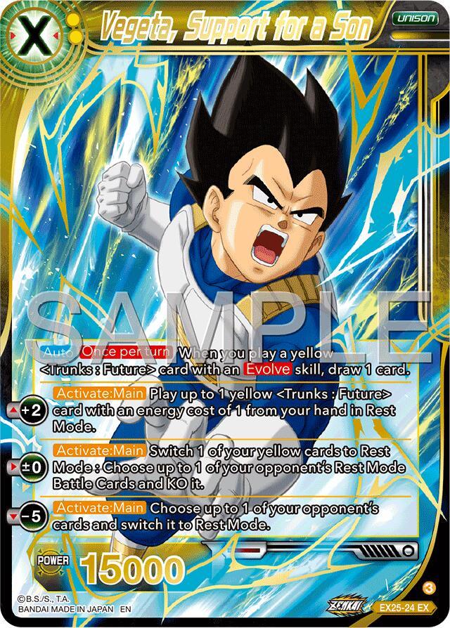 Vegeta, Support for a Son (EX25-24) [Premium Anniversary Box 2025] (ONLINE ORDER ONLY)
