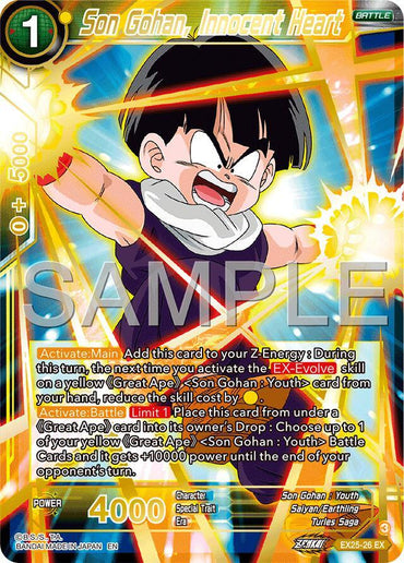 Son Gohan, Innocent Heart (EX25-26) [Premium Anniversary Box 2025] (ONLINE ORDER ONLY)