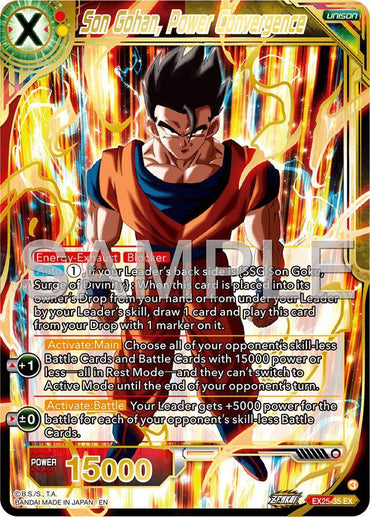 Son Gohan, Power Convergence (EX25-35) [Premium Anniversary Box 2025] (ONLINE ORDER ONLY)