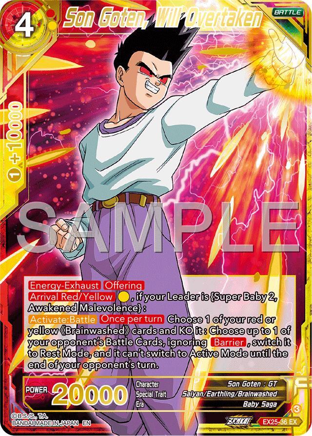 Son Goten, Will Overtaken (EX25-36) [Premium Anniversary Box 2025] (ONLINE ORDER ONLY)