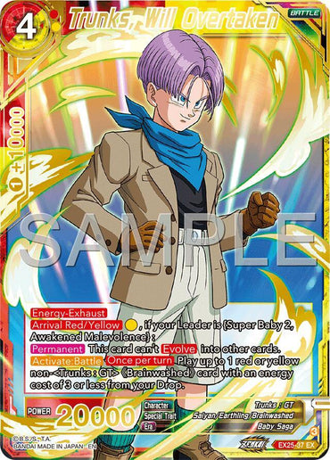 Trunks, Will Overtaken (EX25-37) [Premium Anniversary Box 2025] (ONLINE ORDER ONLY)