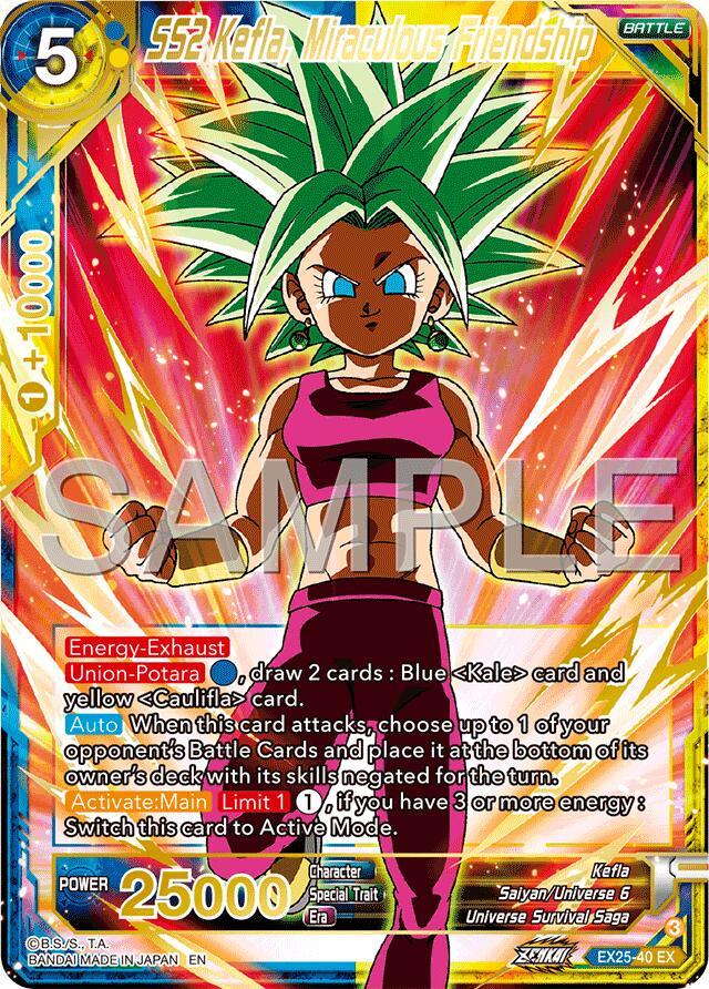 SS2 Kefla, Miraculous Friendship (EX25-40) [Premium Anniversary Box 2025] (ONLINE ORDER ONLY)