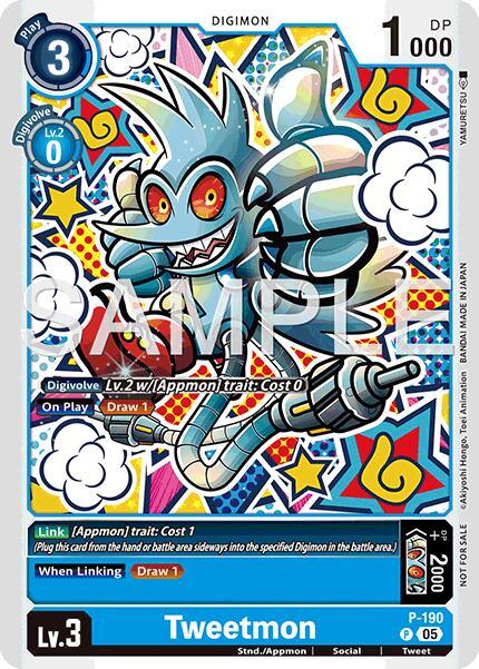Tweetmon [P-190] (Store Tournament 2025 Vol.3 Participation Pack) [Promotion Cards] (ONLINE ORDER ONLY)