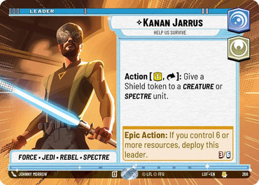 Kanan Jarrus (268) - Help Us Survive (Hyperspace) (268) [Legends of the Force] (ONLINE ORDER ONLY)