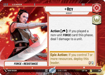 Rey (277) - Nobody (Hyperspace) (277) [Legends of the Force] (ONLINE ORDER ONLY)