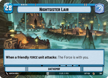 Nightsister Lair // Force (284 // t03) (Hyperspace) (284 // T03) [Legends of the Force] (ONLINE ORDER ONLY)