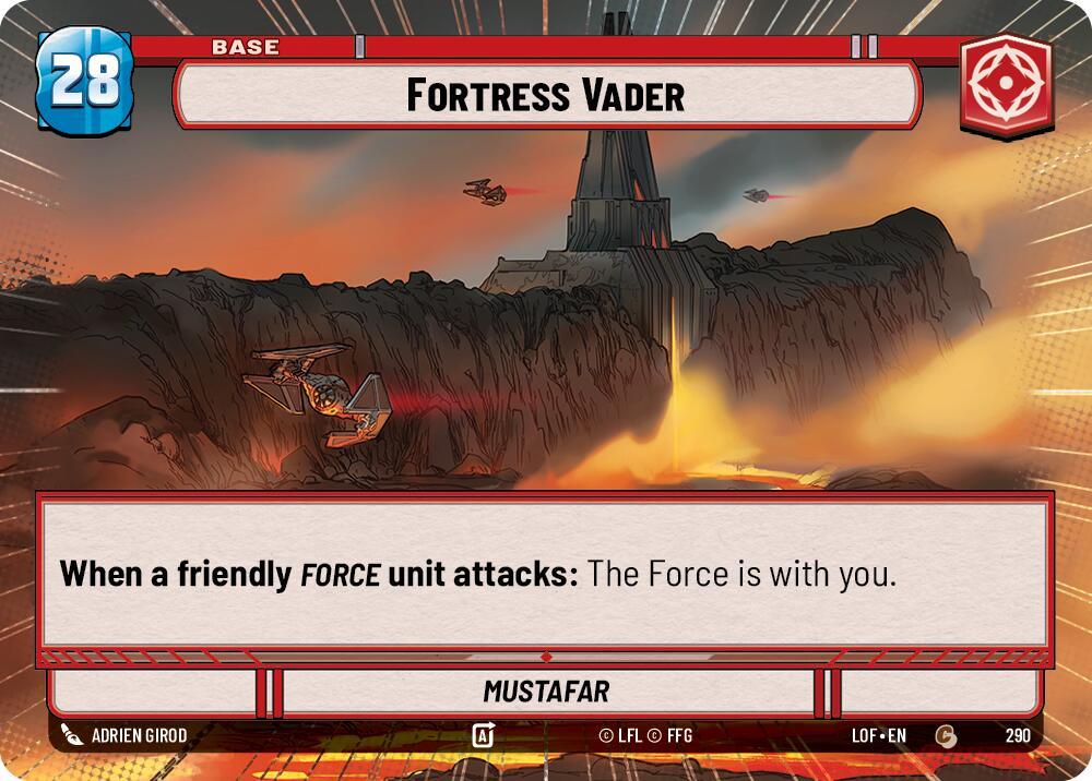 Fortress Vader // Force (290 // t04) (Hyperspace) (290 // T04) [Legends of the Force] (ONLINE ORDER ONLY)