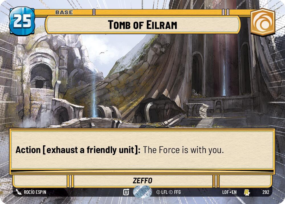 Tomb of Eilram (292) (Hyperspace) (292) [Legends of the Force] (ONLINE ORDER ONLY)
