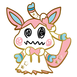Pokemon: Mimikyu Sylveon Enamel Pin (ONLINE ORDER ONLY)