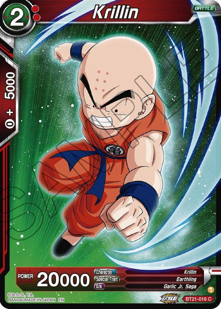 Krillin (BT21-016) [Wild Resurgence] (ONLINE ORDER ONLY)