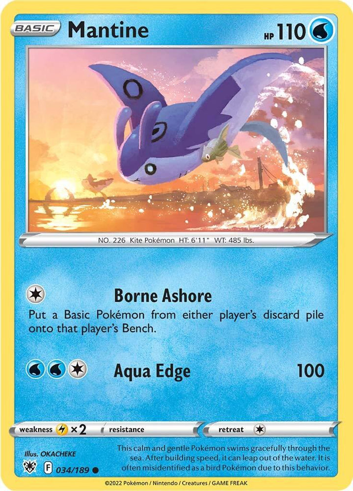 Mantine (034/189) [Sword & Shield: Astral Radiance] (Online Only)
