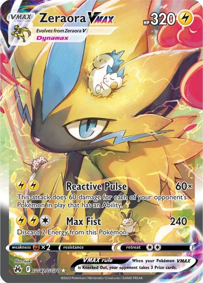 Zeraora VMAX (GG42/GG70) [Sword & Shield: Crown Zenith] (Online Only)