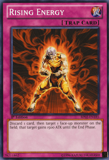 Rising Energy [BP02-EN185] Mosaic Rare (ONLINE ORDER ONLY)
